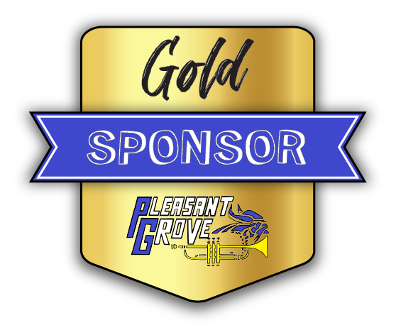 Gold Sponsor Badge for PGHS Marching Band